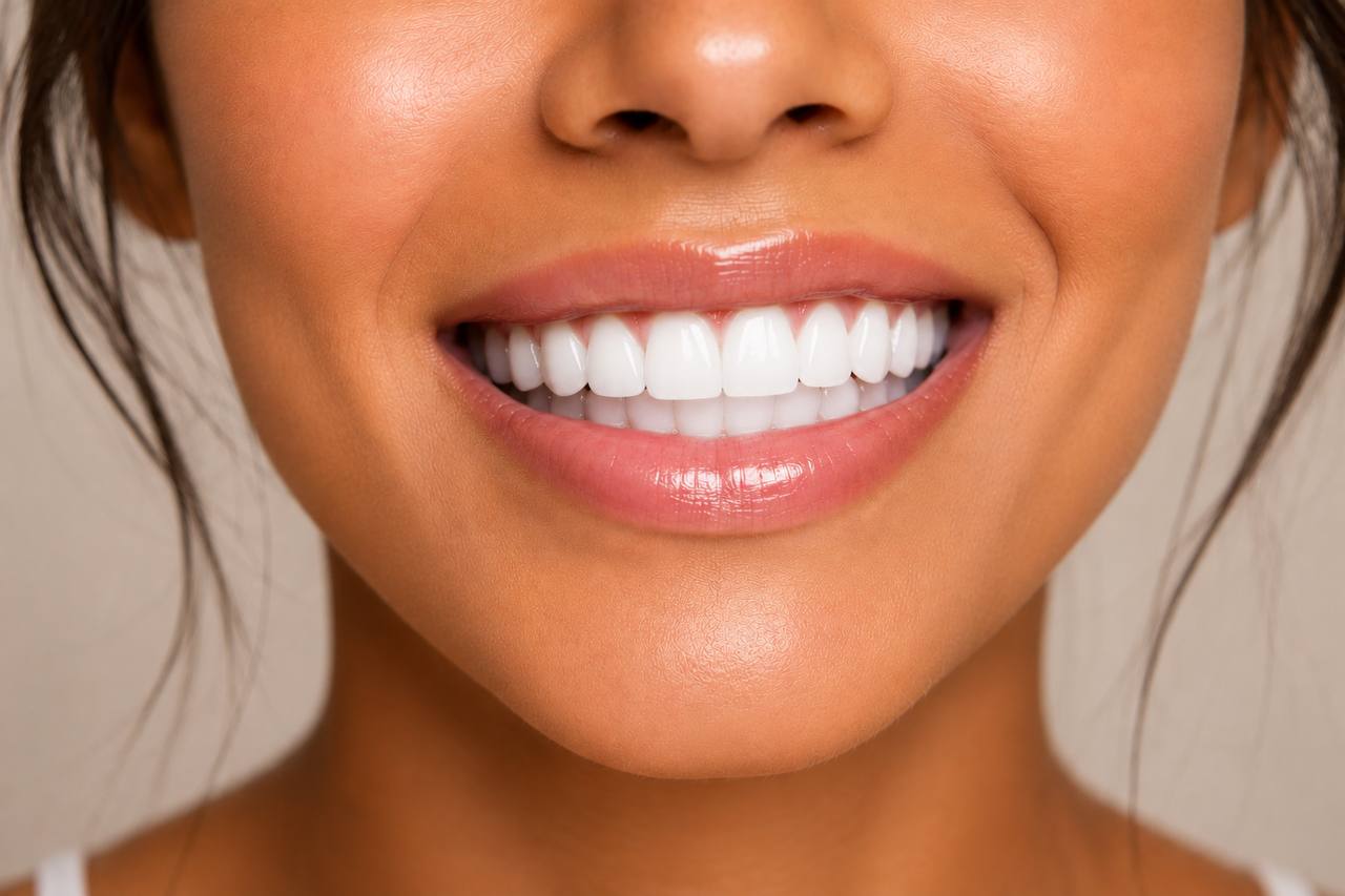 Sonrisa tras retirar las tiras DR DENT