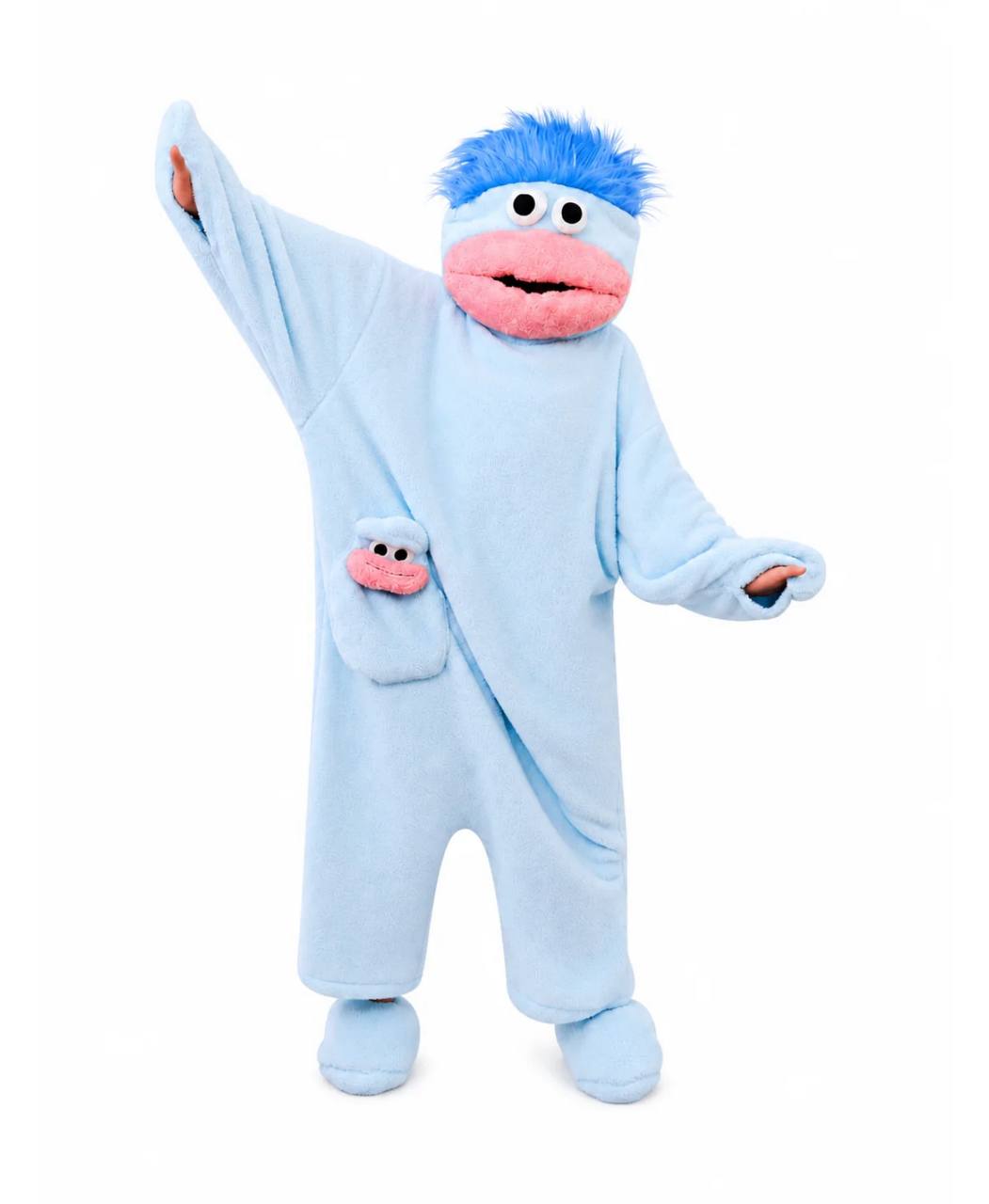 Silly Onesie — Sky Blue